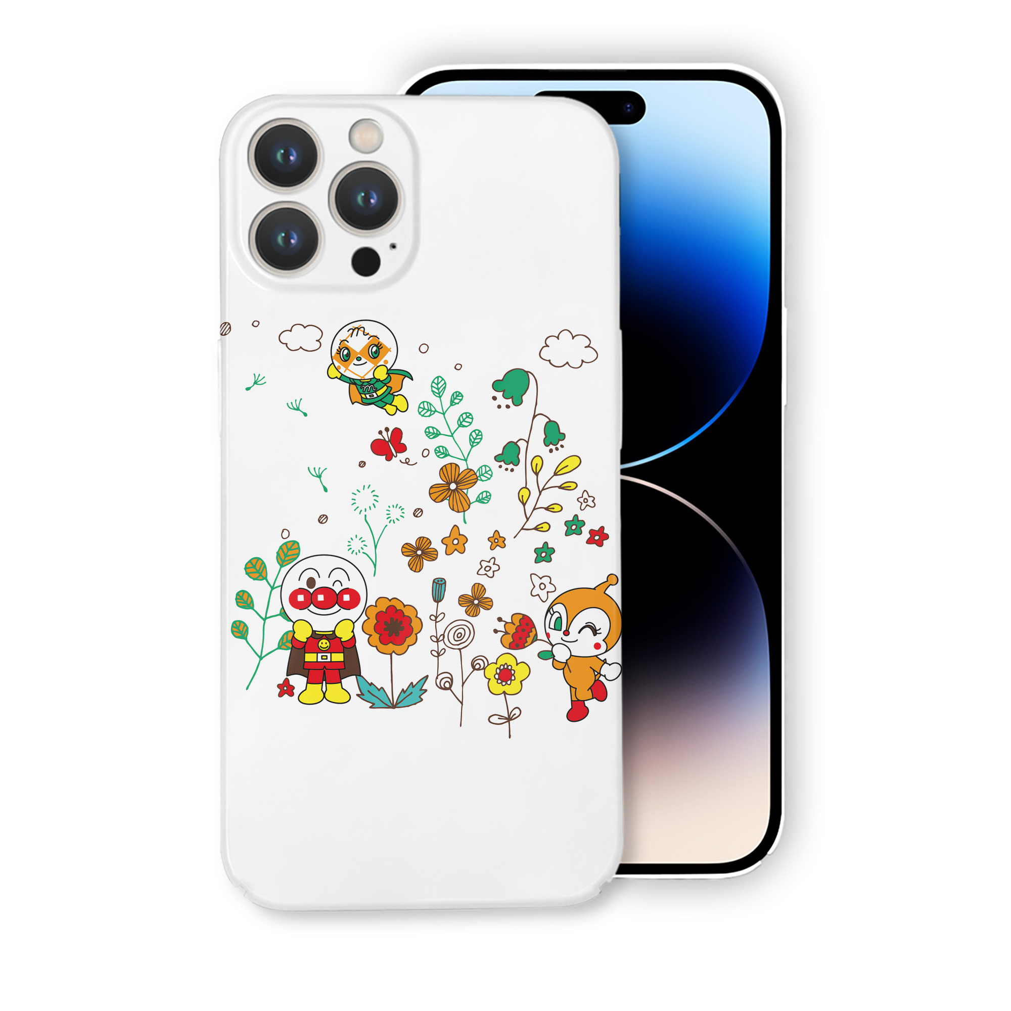 （画像用） アンパンマン Anpanman 【iPhone 14シリーズ対応】ハードケース